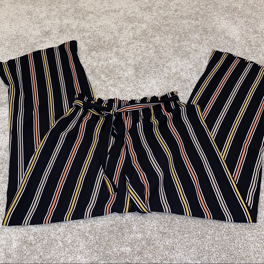 Tie-front Wide Leg Pants - Picture 5 of 5